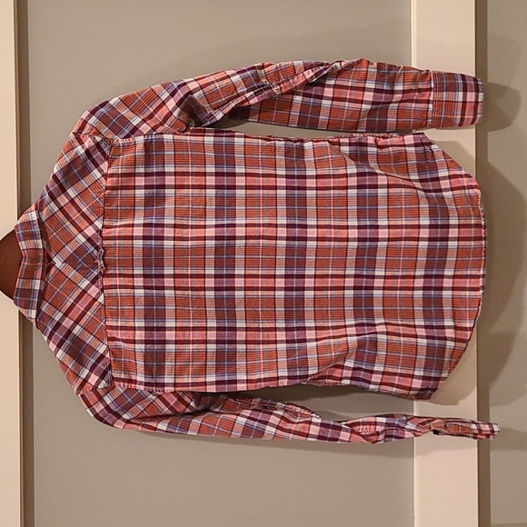 American Eagle Outfitters Button Up Shirt / Size 4 / Plaid - Picture 7 of 8